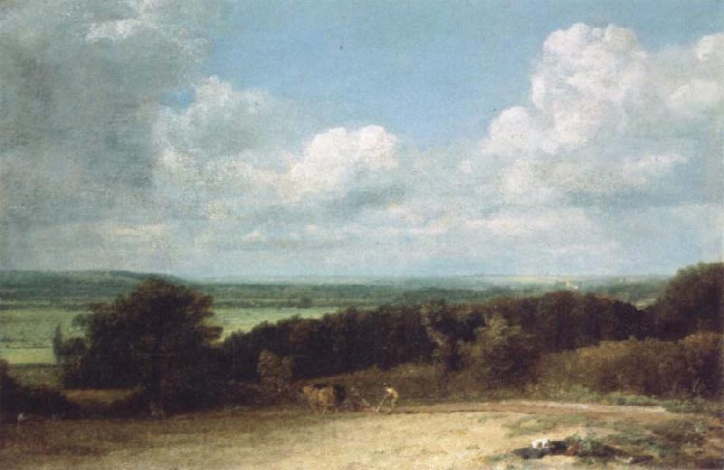 John Constable A ploughing scene in Suffolk Spain oil painting art